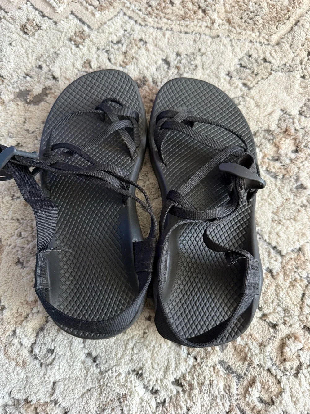 Chaco Women's Black Strappy Sport Sandals